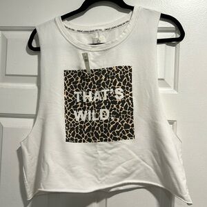 Aerie cropped tank size L with tags